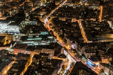 Paris, geceleri La Defans