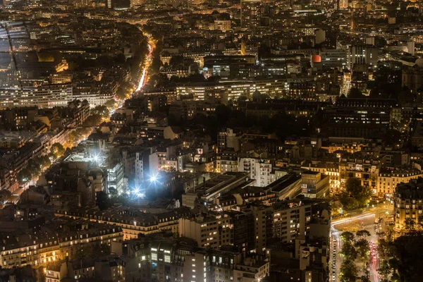 Paryż Obrona Nocą — Zdjęcie stockowe