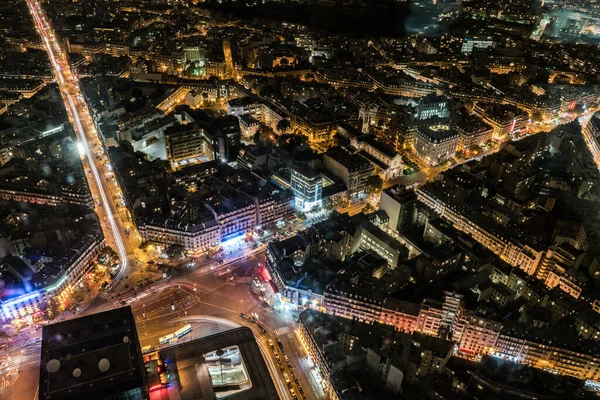 Paris Geceleri Defans — Stok fotoğraf