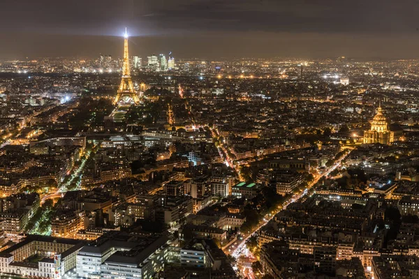 Париж Захист Вночі — стокове фото