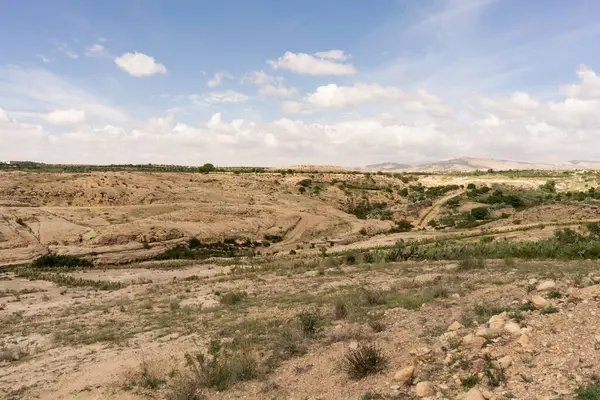 Oeslatia Hoş Geldiniz Djebel Ousselat Djebel Serj Arasında Bir Düzlük — Stok fotoğraf