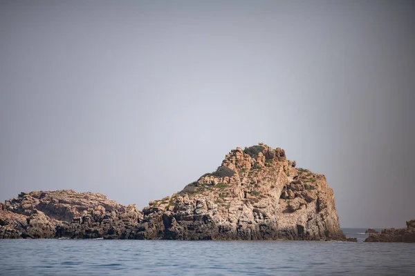 Διαφορετική Άποψη Του Νησιού Zembra Tunisian Ένα Εύθραυστο Οικοσύστημα — Φωτογραφία Αρχείου