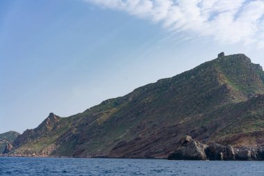 Farklı zembra manzarası, kırılgan bir ekosistem ile Tunus adası