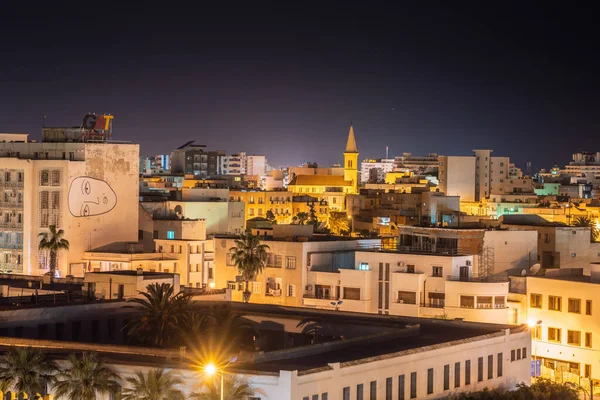 Какой Вид Суссе Ночью Тунис — стоковое фото