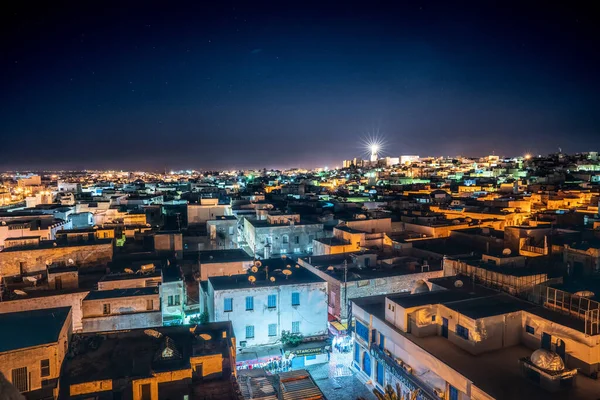 Some View Sousse Night Tunisia — Stock Photo, Image