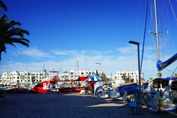 Port Kantaoui Kompleks Turystyczny Pobliżu Sousse Tunezja — Zdjęcie stockowe