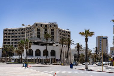 Susa manzarası, sahil ve sokak, Tunus