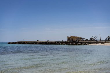 Susa manzarası, sahil ve sokak, Tunus