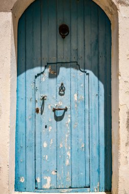 Takrouna, Tunisia 'nın Sahel bölgesinde küçük bir köy, bir tepede..