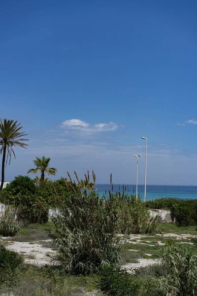 Některé Pohledy Sousse Pláž Ulice Tunisko — Stock fotografie