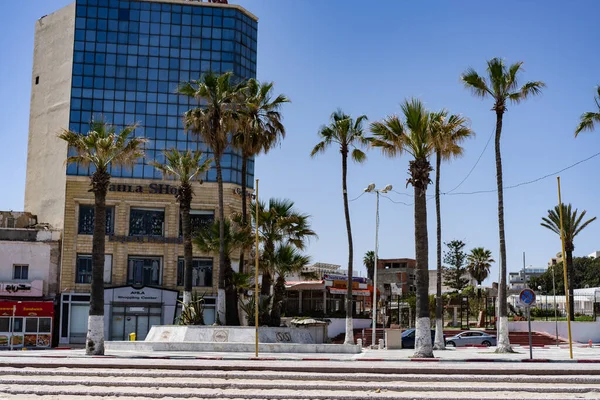 Vue Sur Sousse Plage Rue Tunisie — Photo