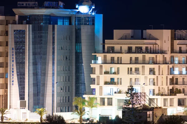 Дехто Дивиться Суссу Вночі Туніс — стокове фото