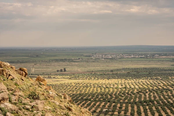 Takrouna Small Village Sahel Region Tunisia Hill — Stock Photo, Image