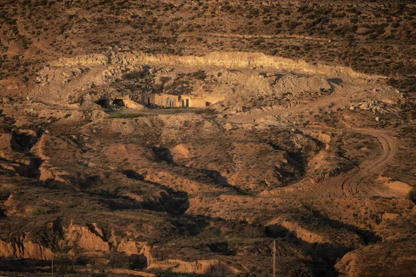 Djebel Dahar Está Sur Túnez Cadena Montañosa Arenisca — Foto de Stock