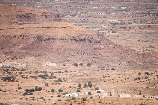 Djebel Dahar South Tunisia Low Sandstone Mountain Chain — Stock Photo, Image