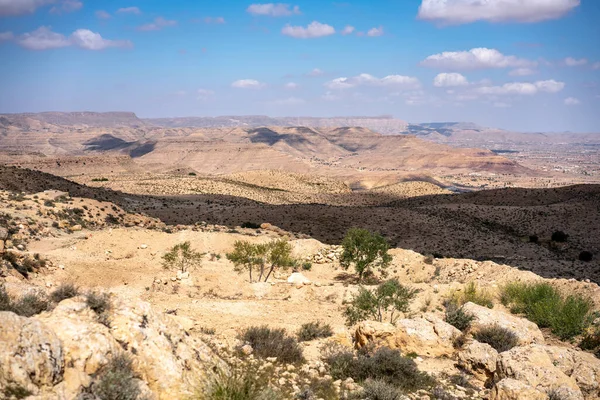 Djebel Dahar Está Sur Túnez Cadena Montañosa Arenisca —  Fotos de Stock