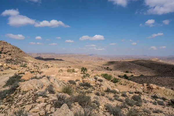 Djebel Dahar Södra Tunisien Låg Bergskedja Sandsten — Stockfoto