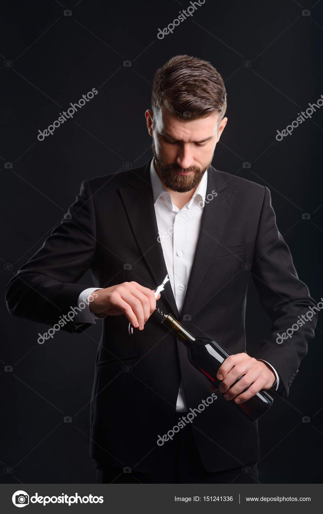 wine shirt with black suit