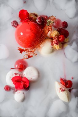 Yoğurt küreler ve kuru buz