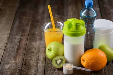 Lezzetli sportif natürmort