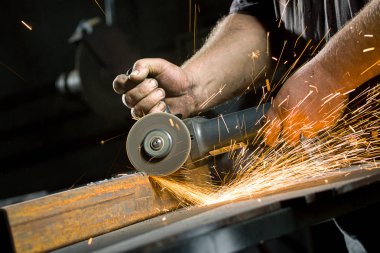 metal testere yakın çekim