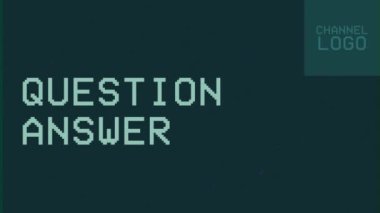 Soru yanıtı vhs efektleri küçük resim kapağı videosu