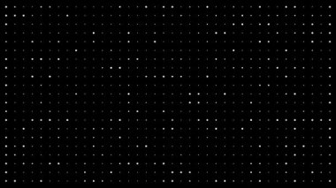 Noktaların arkaplanı büyür ve küçülür