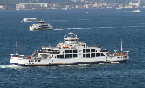 Traghetti a Istanbul — Foto Stock