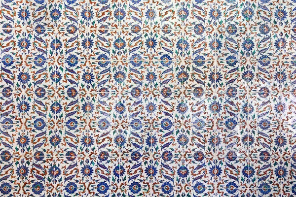 Azulejos azules en el Palacio de Topkapi —  Fotos de Stock