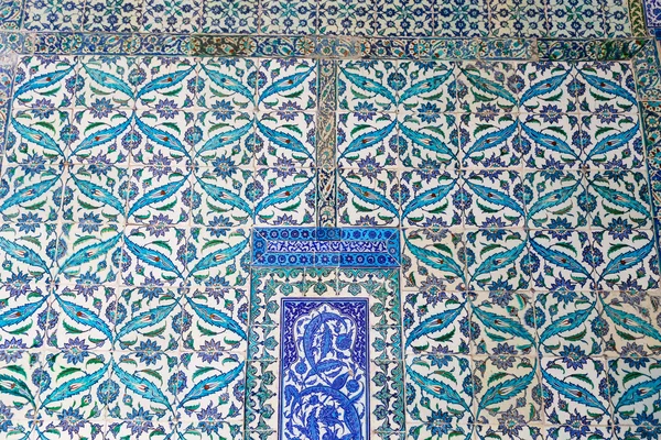 Azulejos azuis em Topkapi Palace — Fotografia de Stock