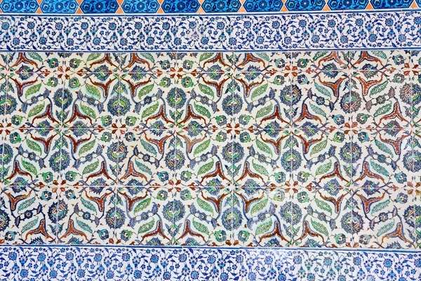 Tuiles bleues dans Topkapi Palace — Photo