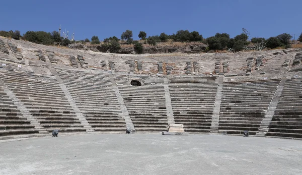 Θέατρο της Αλικαρνασσού στο bodrum, Τουρκία — Φωτογραφία Αρχείου