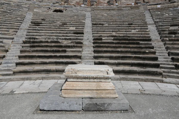 Theater van halicarnassus in bodrum, Turkije — Stockfoto