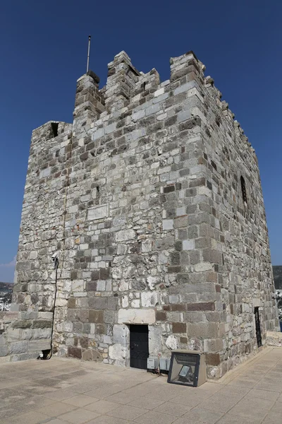 Toren van Bodrum Castle in Turkije — Stockfoto