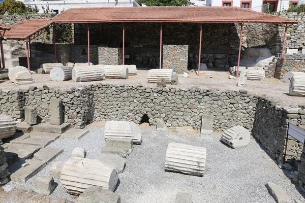 Мавзолей в Галикарнасе в Бодруме, Турция — стоковое фото