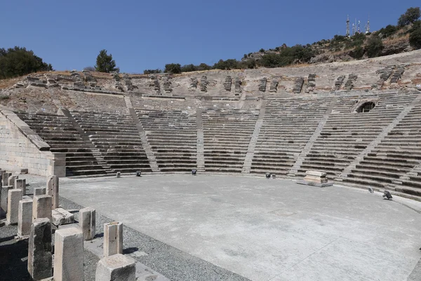 Θέατρο της Αλικαρνασσού στο bodrum, Τουρκία — Φωτογραφία Αρχείου