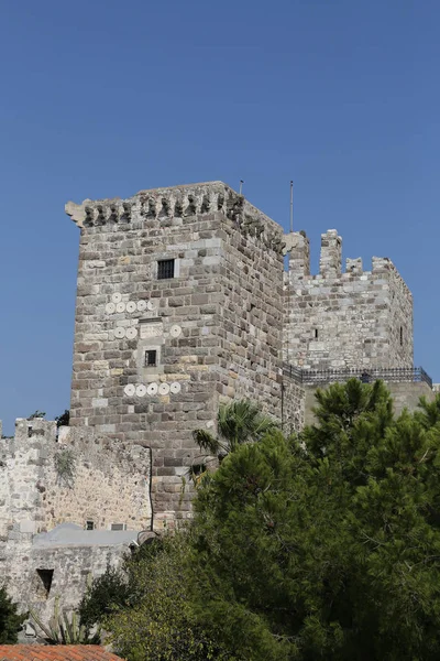 Torre del Castillo de Bodrum en Turquía — Foto de Stock