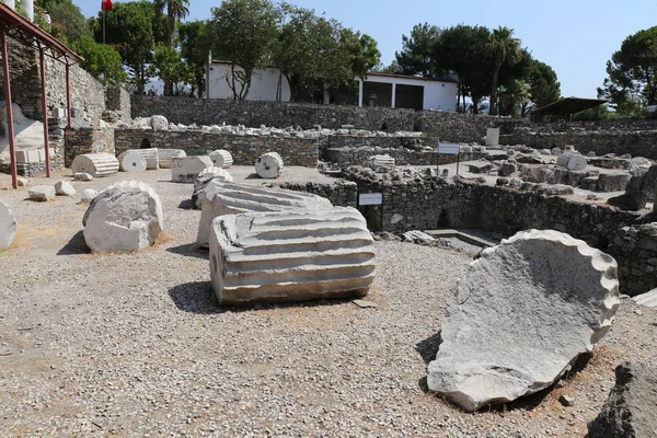 Mauzoleum w Halikarnasie w Bodrum, Turcja — Zdjęcie stockowe