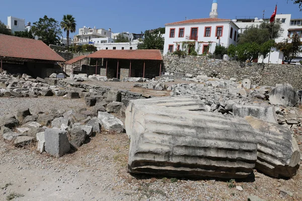 Mauzoleum v Halikarnassu v Bodrum, Turecko — Stock fotografie