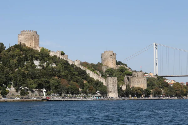 Castillo Rumelian en Estambul — Foto de Stock