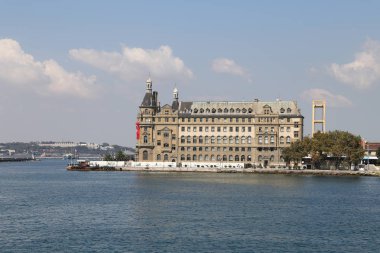 Istanbul'da Haydarpaşa tren istasyonu