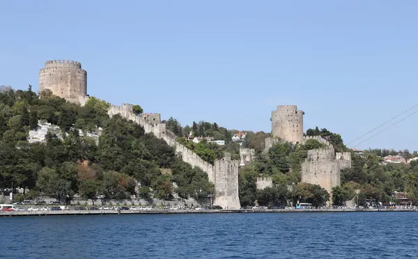 Rumelian Castle in Istanbul City — Stock Photo, Image