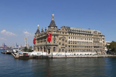 Istanbul'da Haydarpaşa tren istasyonu