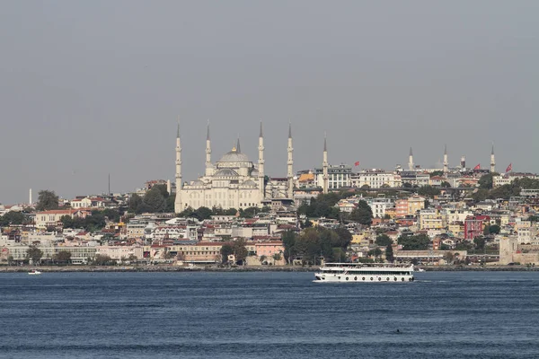 Σουλτάν Αχμέτ Μπλε Τζαμί στην Κωνσταντινούπολη — Φωτογραφία Αρχείου