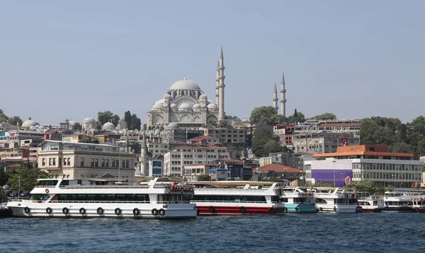 Mezquita Suleymaniye en Estambul — Foto de Stock