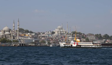 Eminönü ve Fatih bölgesinin Istanbul içi
