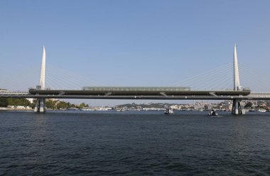 Haliç Metro Köprüsü Istanbul içi