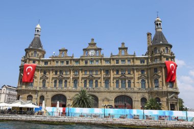 Istanbul'da Haydarpaşa tren istasyonu