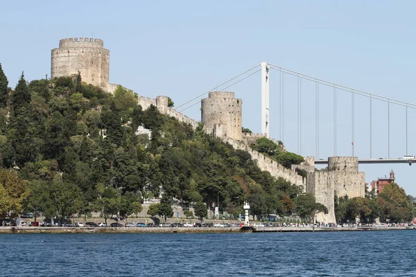 Rumelian Castle in Istanbul City — Stock Photo, Image