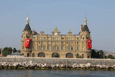 Istanbul'da Haydarpaşa tren istasyonu
